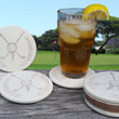 Load image into Gallery viewer, Drink Coaster 4-Pack - Golf