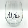 Load image into Gallery viewer, Personalized Stemless Beverage Glass
