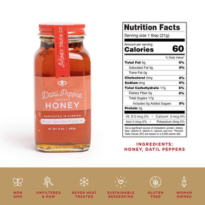 Honey - Hot Datil Pepper Honey