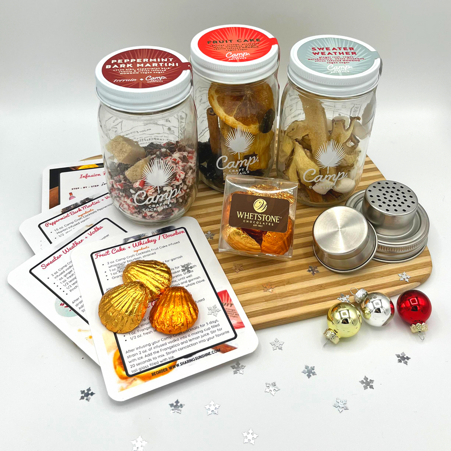 Camp Craft Cocktails - Holiday Trio - Infusion Kits
