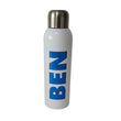 Load image into Gallery viewer, Drinkware - PERSONALIZED WATER BOTTLE: 26 oz White Stainless Steel
