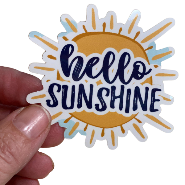 Sticker - Hello Sunshine – Sharing Sunshine Gifts