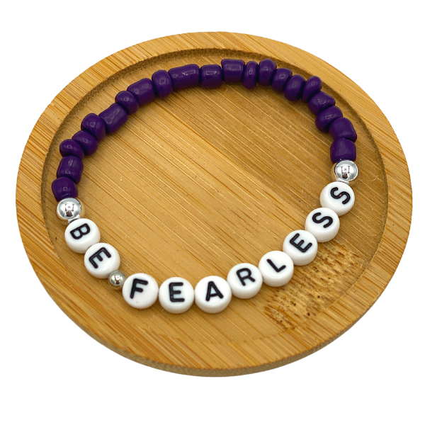 Bracelet - Beaded - Be Fearless