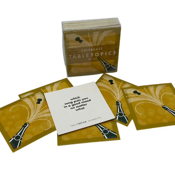 Game - Table Topics To Go - Celebrate – Sharing Sunshine Gifts
