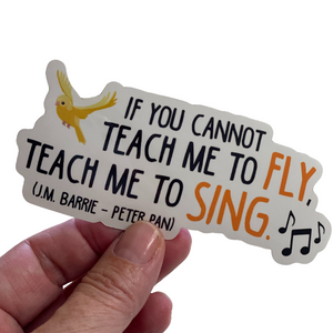 Sticker - Teach Me to Sing