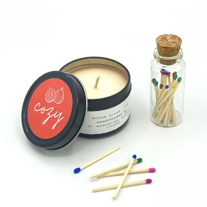 Candle & Matches - Cozy