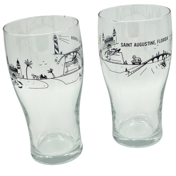Drinkware - Pair of St. Augustine Tulip Glasses