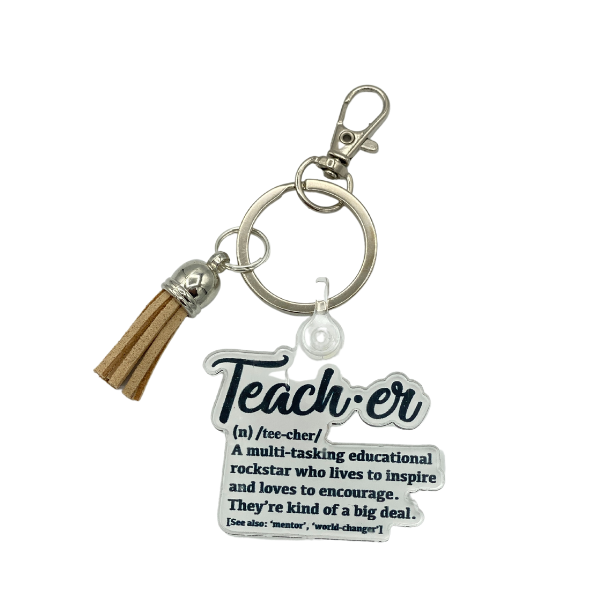 Love To Teach Keychain Kit