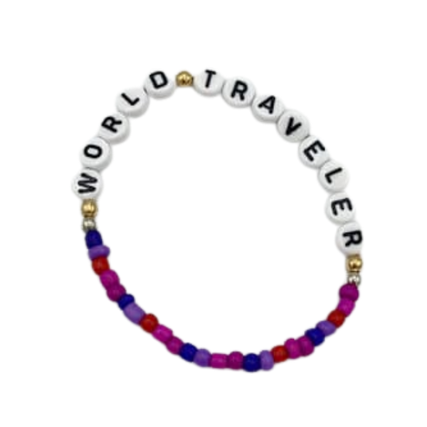 Travel on sale bead bracelet