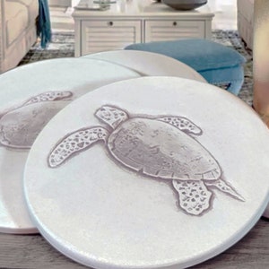 Drink Coaster 4-Pack - Sea Turtle